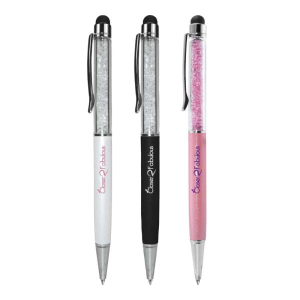 1000 Crystal Pens with Stylus