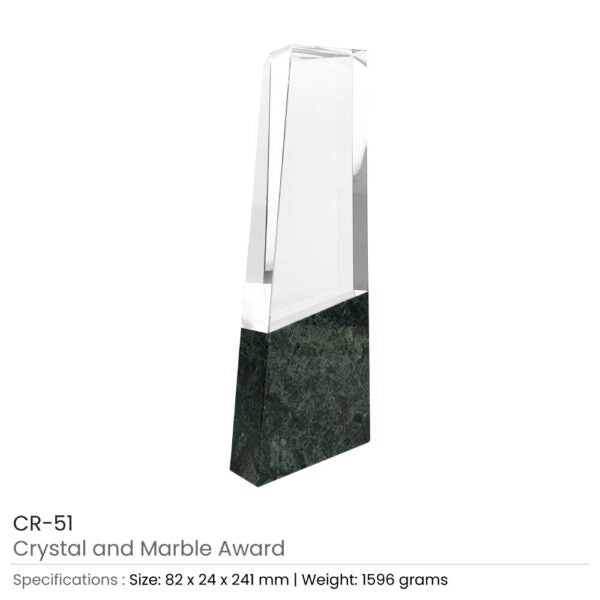 15 Crystal and Marble Awards