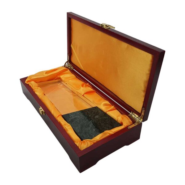 50 Crystal and Marble Awards with Wooden Gift Box