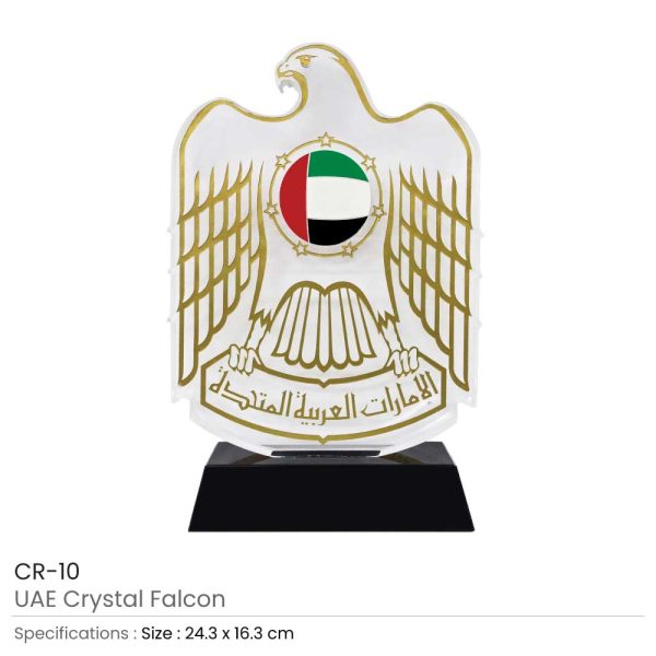 50 UAE Falcon Crystal CR-10