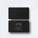 1000 Business Cards, Embossed Logo