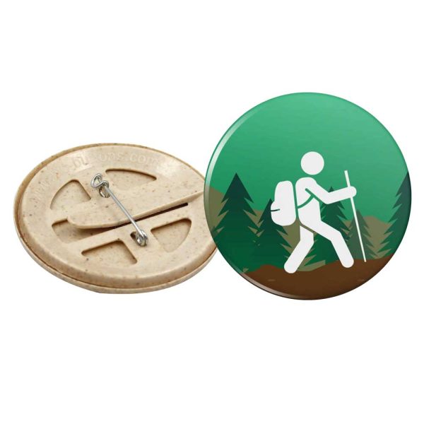 50 Eco-Friendly Button Badges