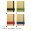 50 Eco-Friendly Notebooks with Pen Holder