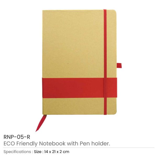 50 Eco-Friendly Notebooks with Pen Holder