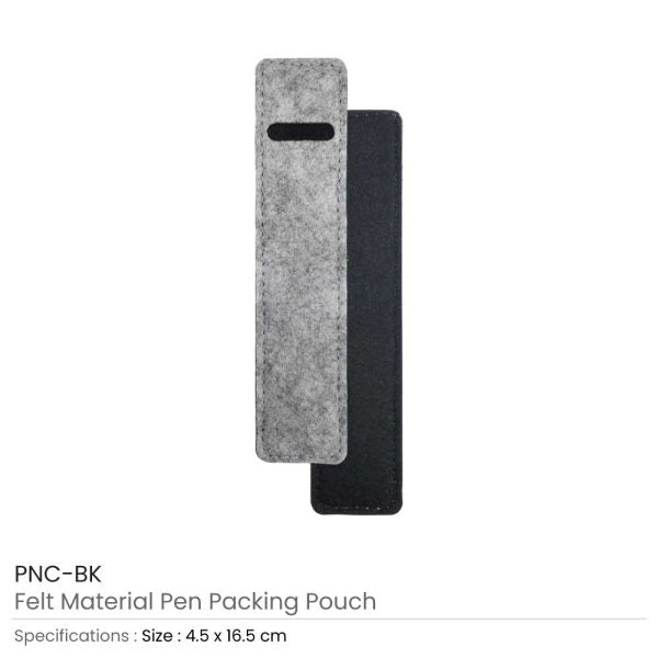 2700 Felt Material Pen Packaging Pouch