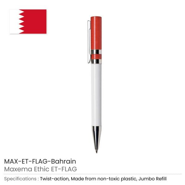 50 Flag Pens Maxema Ethic