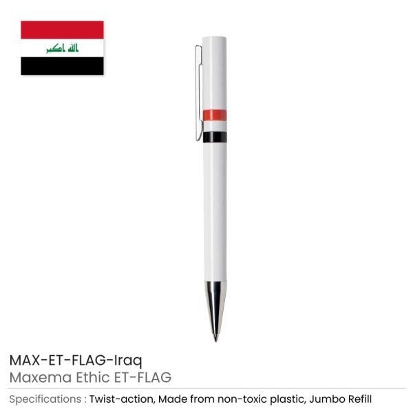 50 Flag Pens Maxema Ethic