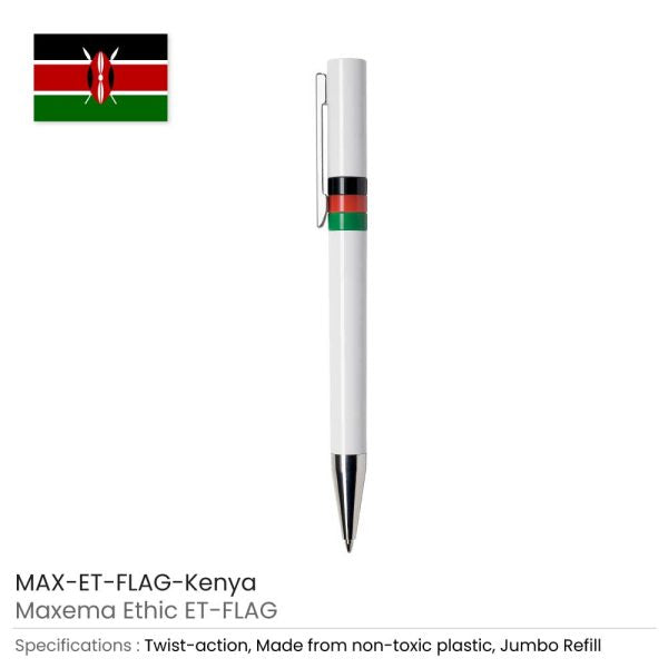 50 Flag Pens Maxema Ethic