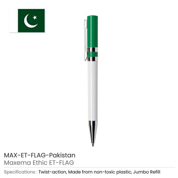 50 Flag Pens Maxema Ethic