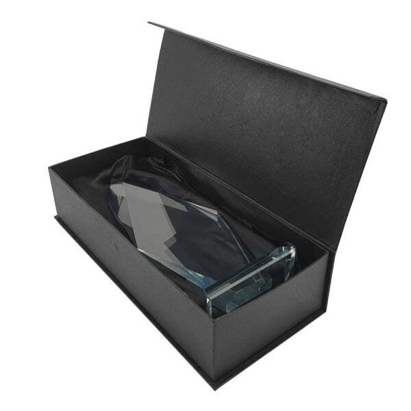 50 Flame Shaped Crystal Awards with Glass base & Box