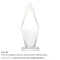 16 Flame Shaped Crystal Awards