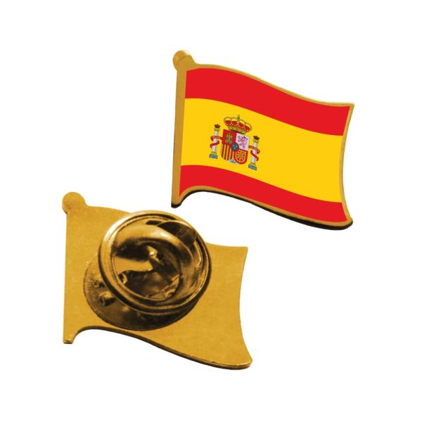 50 Gold Plated Flag Pin
