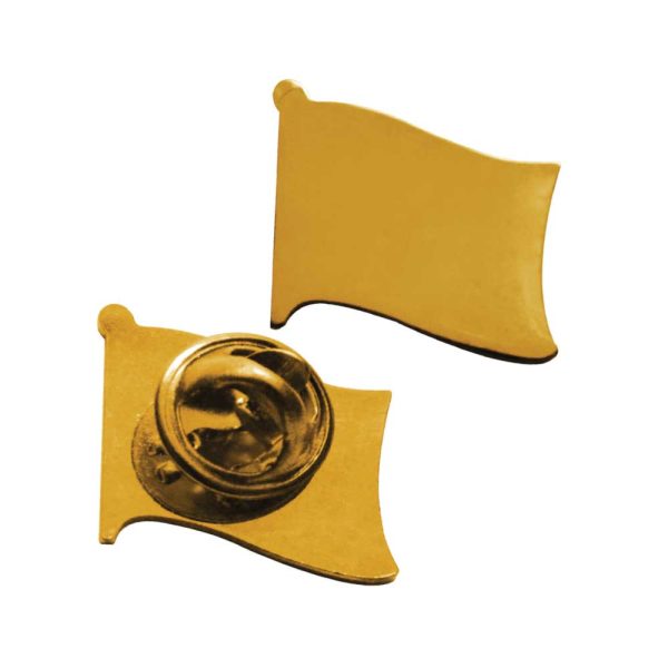 50 Gold Plated Flag Pin