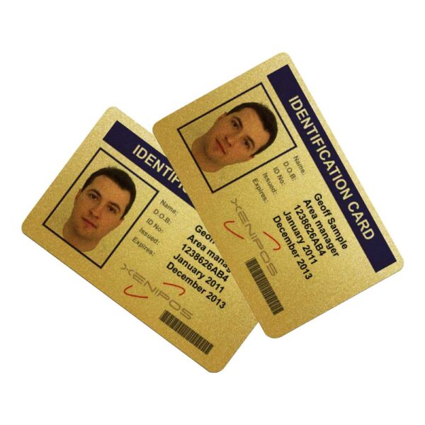 50 Gold Ultra ID Cards