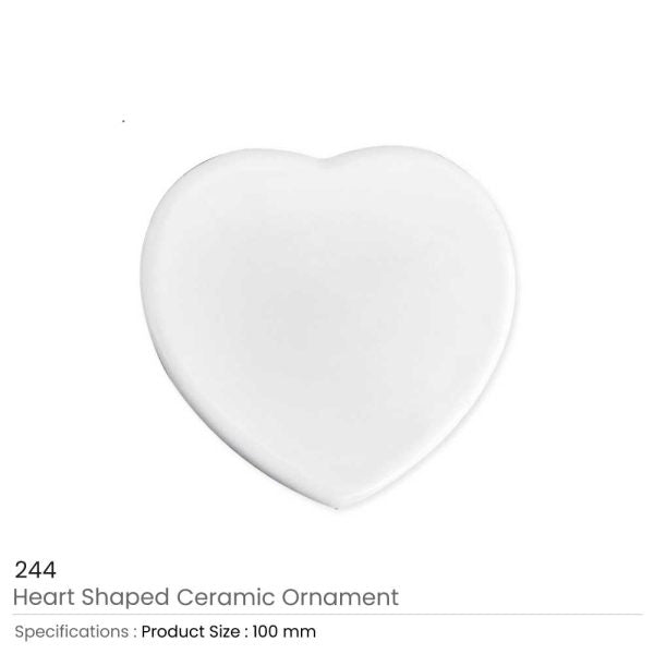 50 Heart Shaped Decorative Ceramics