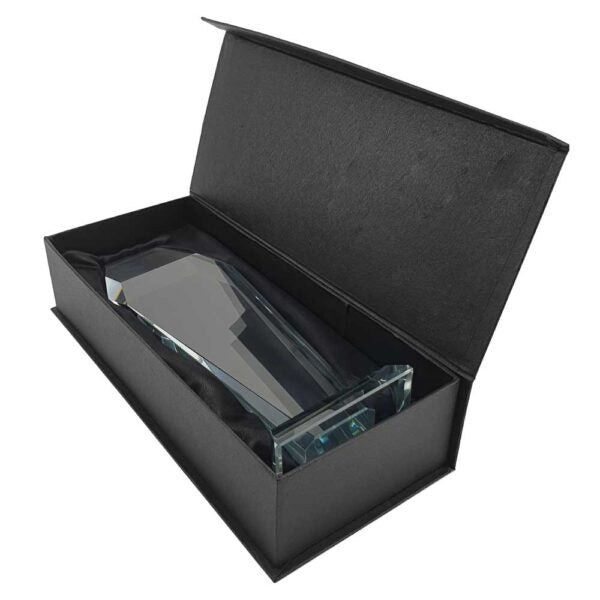 50 Hexagon Shaped Crystal Awards with Glass Base & Box