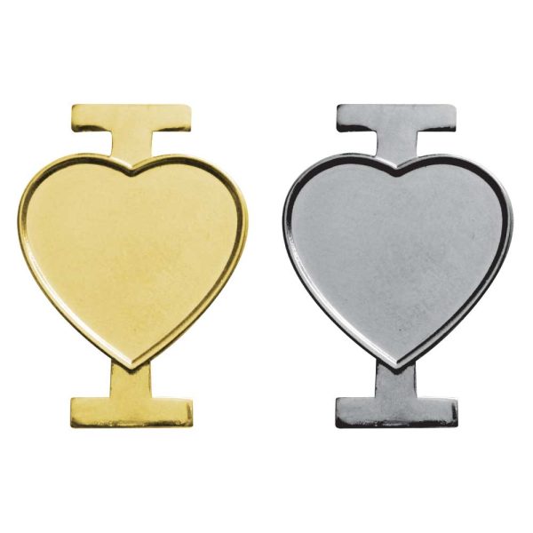 50 I Love Metal Badges