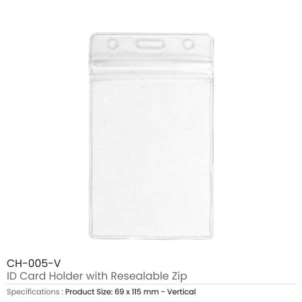 50 Vertical ID Card Holder