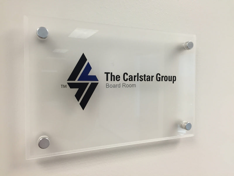 Wall Mounted Signage