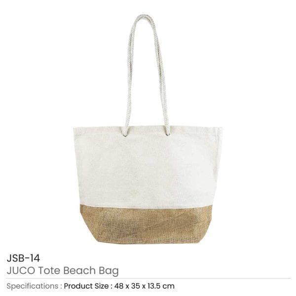 50 JUCO Tote Beach Bags