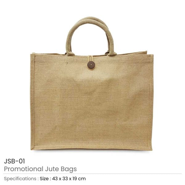 50 Jute Shopping Bags