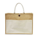 75 Jute Bags with Cotton Pocket