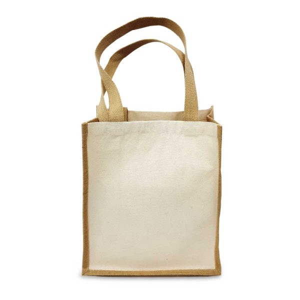 125 Jute and Cotton Bags Two Side Print