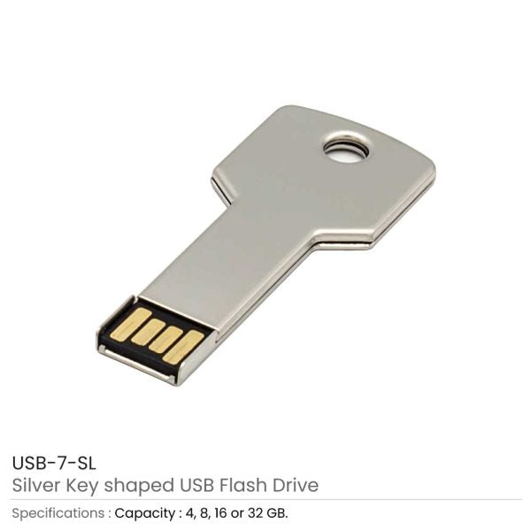 250 Key Shaped USB Flash Drives
