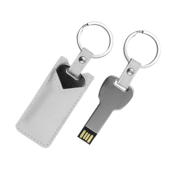 50 Key Shaped USB with Leather Case