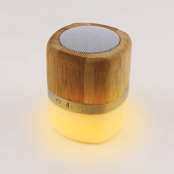 50 Lamp Bamboo Bluetooth Speaker