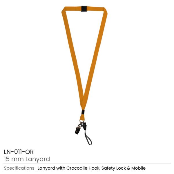 50 Lanyard with Clip and Mobile Holders
