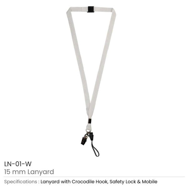 50 Lanyard with Clip and Mobile Holders