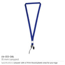 50 Lanyards with Logo and Epoxy Doming