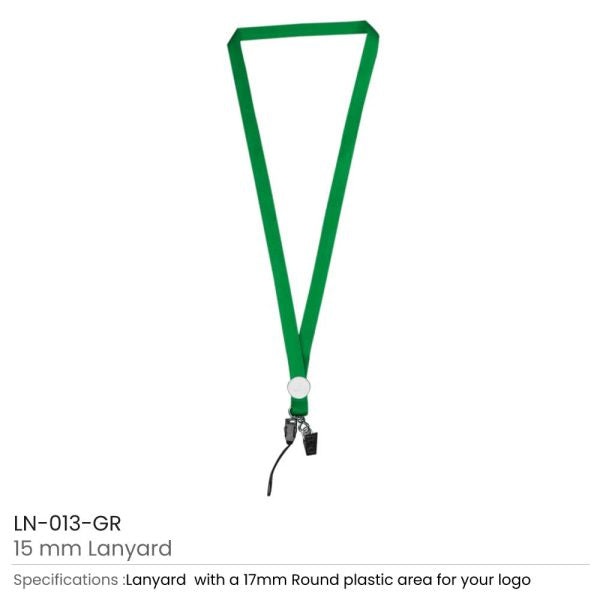 50 Lanyards with Logo and Epoxy Doming