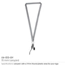 50 Lanyards with Logo and Epoxy Doming
