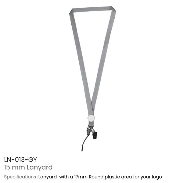 50 Lanyards with Logo and Epoxy Doming