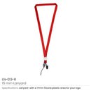 50 Lanyards with Logo and Epoxy Doming