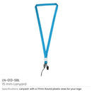 50 Lanyards with Logo and Epoxy Doming