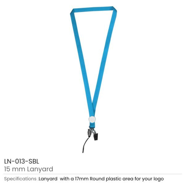 50 Lanyards with Logo and Epoxy Doming