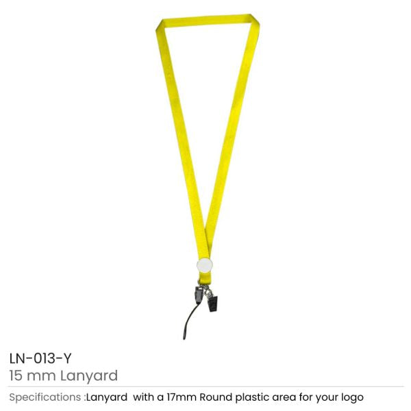50 Lanyards with Logo and Epoxy Doming