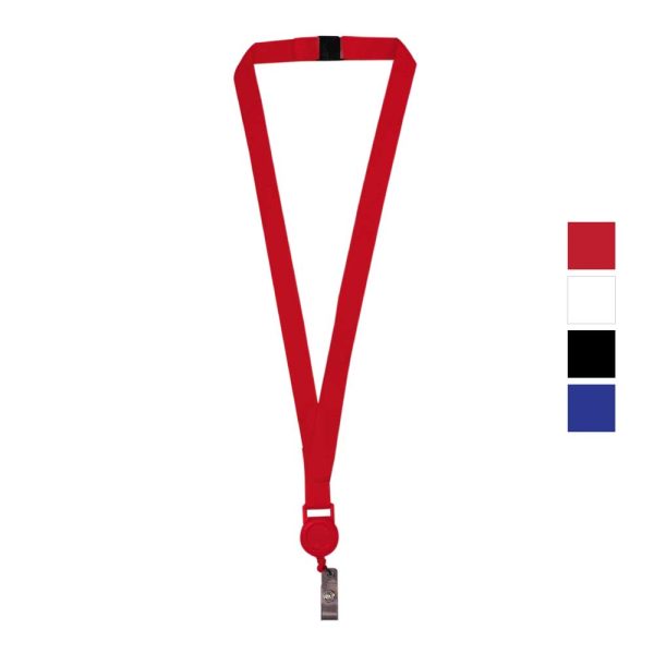 50 Lanyard with Reel Badge and Safety Lock