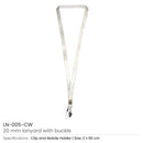 1350 Lanyard with Safety Buckle