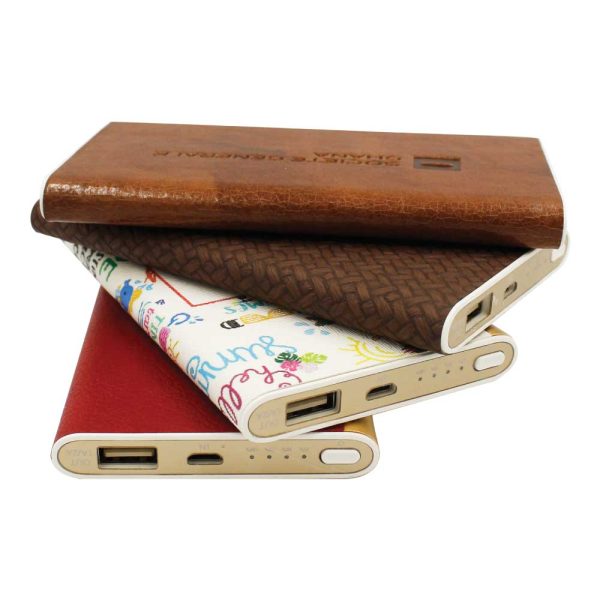 50 Leather Cover Power Bank 6000 mAh