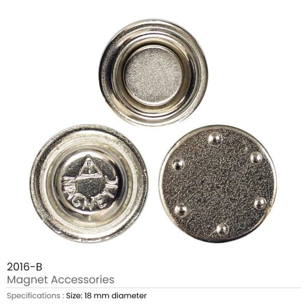 50 Round Button Magnets