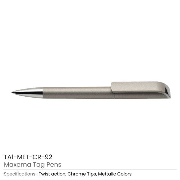 1000 Maxema Tag Pens Metallic Colors