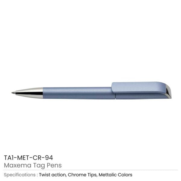 1000 Maxema Tag Pens Metallic Colors