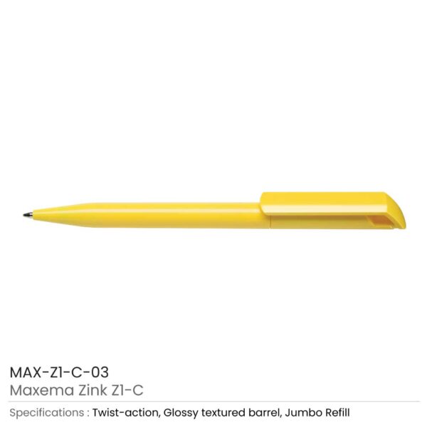 50 Maxema Zink Pens Solid Color body
