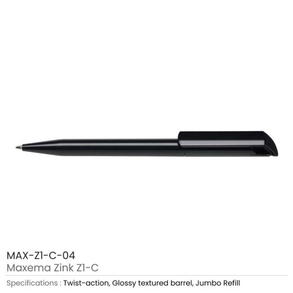 50 Maxema Zink Pens Solid Color body