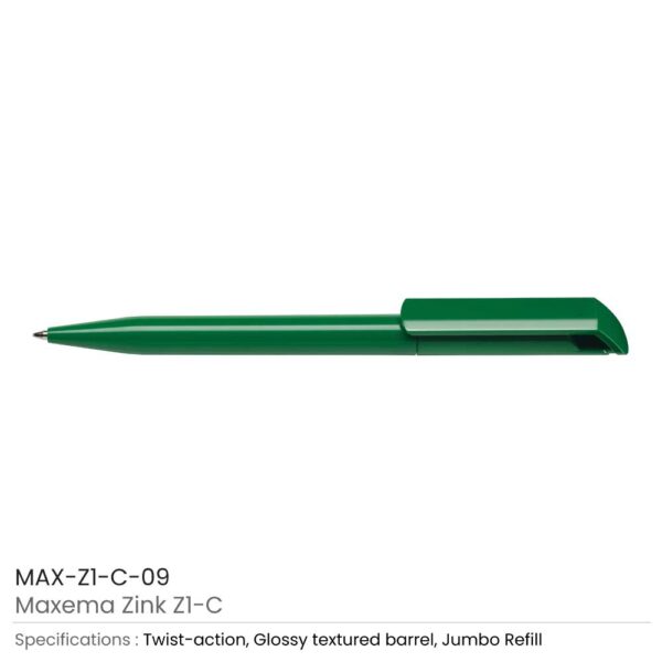 50 Maxema Zink Pens Solid Color body