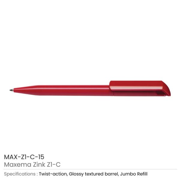 50 Maxema Zink Pens Solid Color body